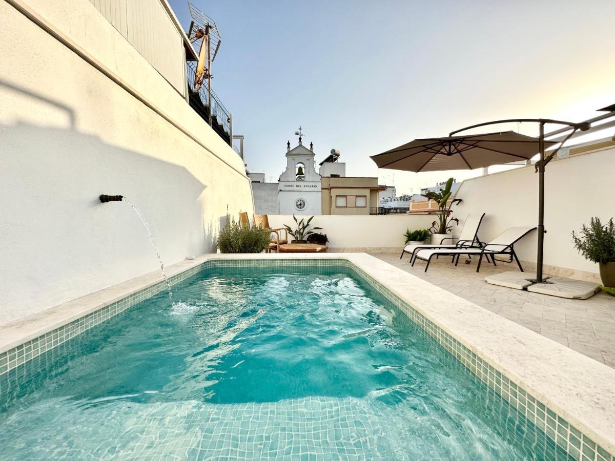 Apartamento Duplex Con Piscina Privada En Terraza Alcalá de Guadaira Exteriör bild