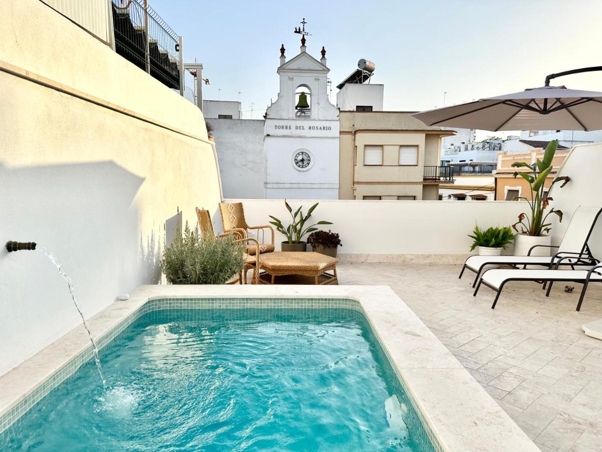 Apartamento Duplex Con Piscina Privada En Terraza Alcalá de Guadaira Exteriör bild